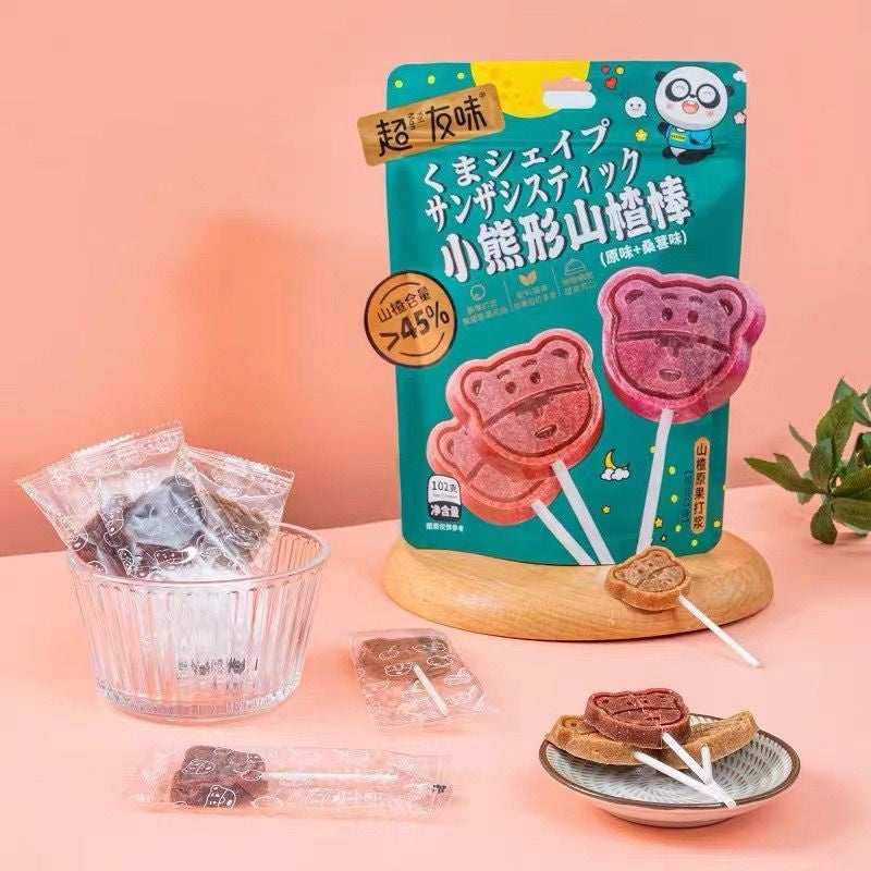 Chao You Wei Little Bear Hawthorn Stick – 102g