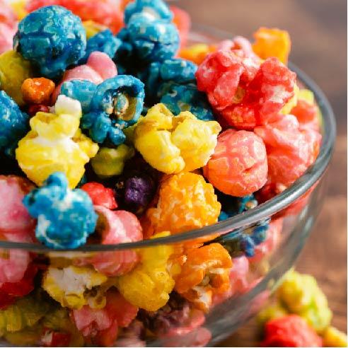 Nutters Crunchy Rainbow Popcorn 150g