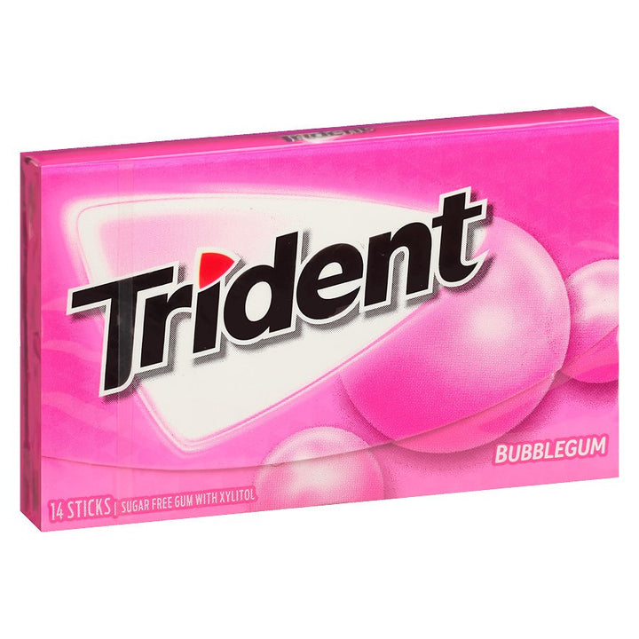 Trident Bubble Gum 26.6g - 14 Sticks