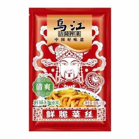 乌江清爽鲜脆菜丝 320个(80g*4包)