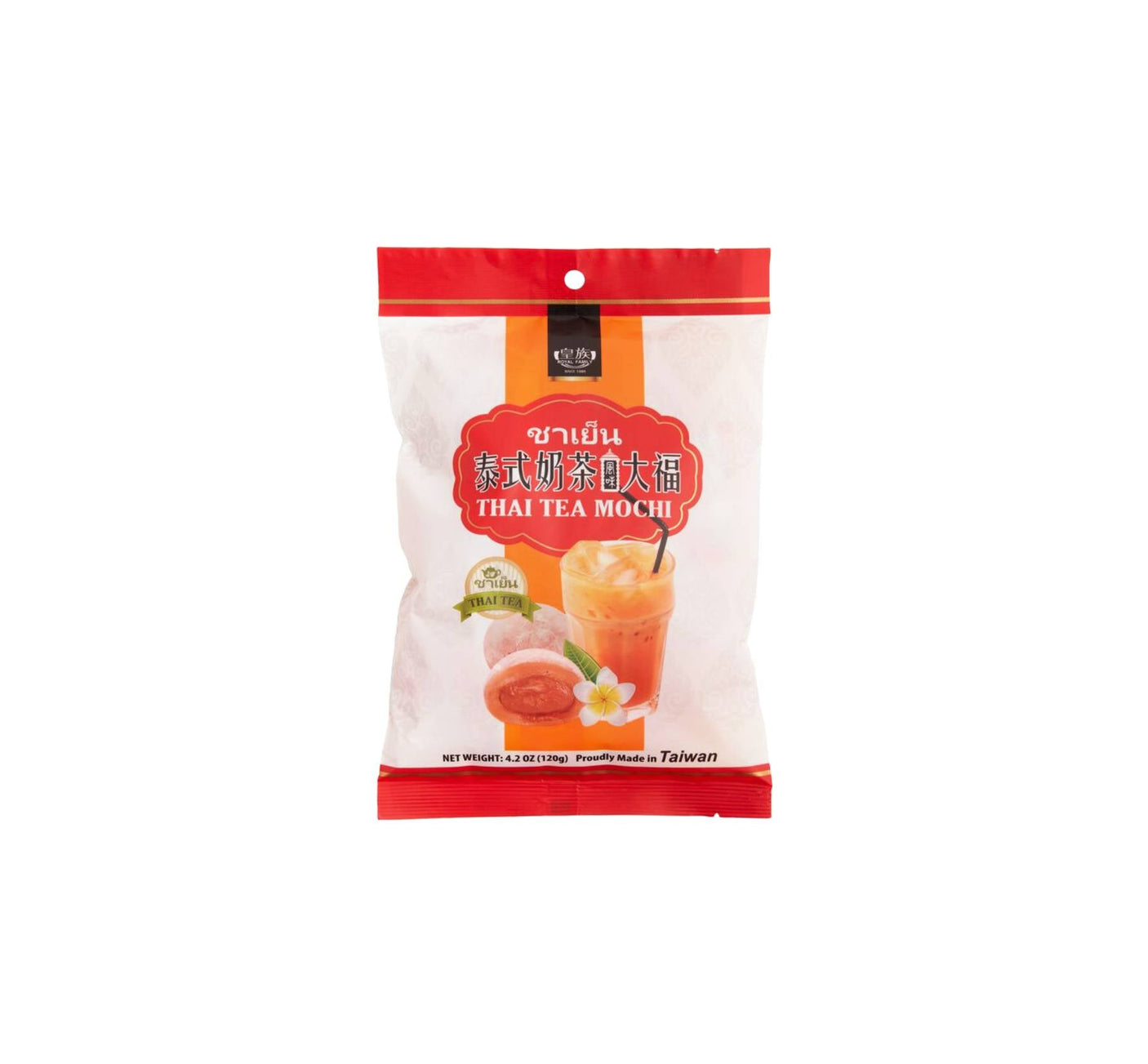 Royal Family Thai Tea Mochi 120g
