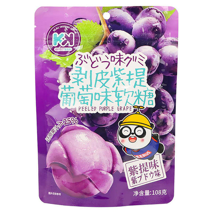 Chao You Wei 3D Peelable Gummy [Purple Grape Flavor] - 108g (Share Pack)