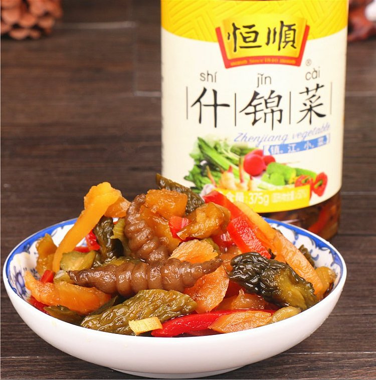 Heng Shun Pickled Vegetables Assorted Mixed 375g