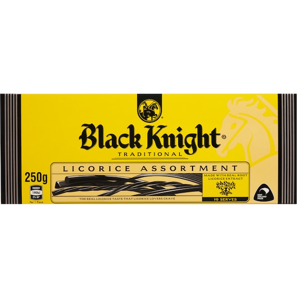 Black knight Licorice Assortment 250g