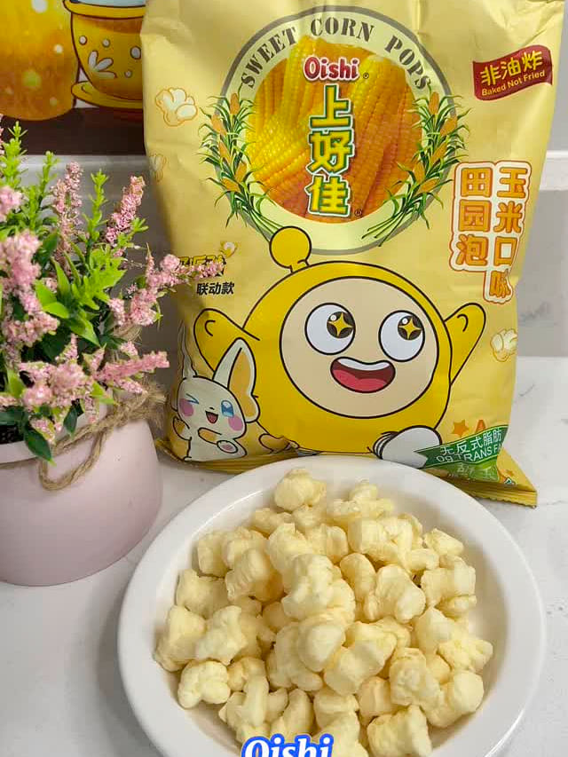 Oishi (Shanghaojia) Sweet Corn Puffs [Tian Yu Mi] - 80g