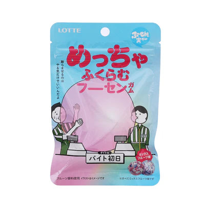 Lotte Super Expansion Inflatable Bubble Gum (Mixed Fruit Flavor) - 21g