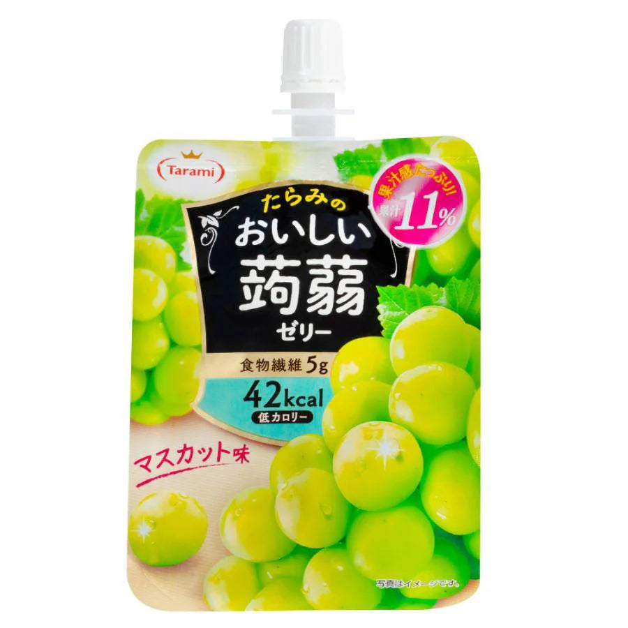 Tarami Delicious Konjac Jelly Muscat Flavor - 150g