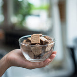 Julie's love letters wafer cubes Chocolate Hazelnut 60g