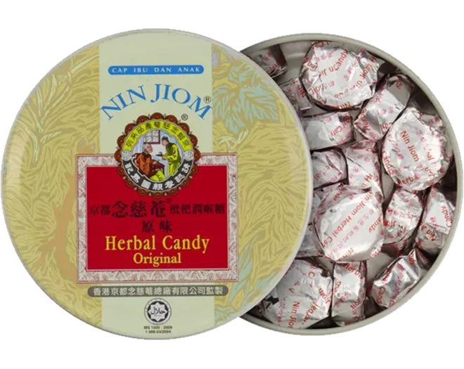 Nin Jiom Herbal Candy Original Flavor 60g