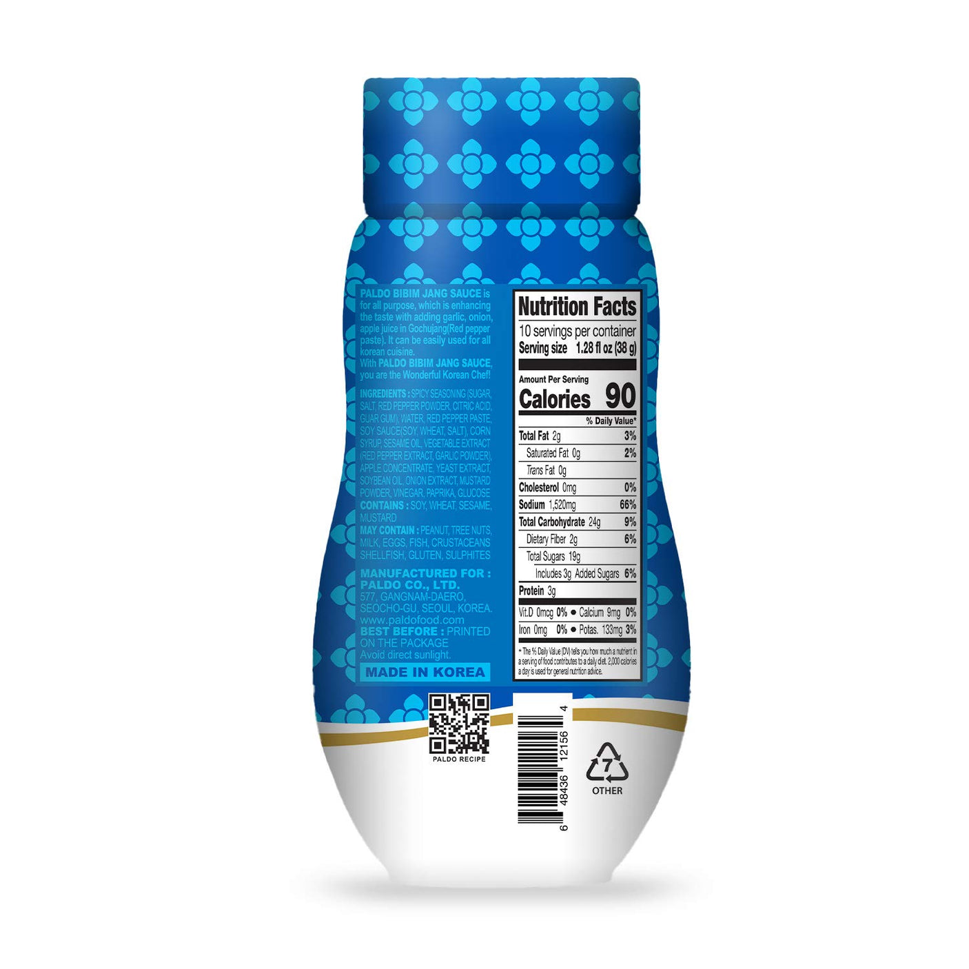 PALDO Bibim Jang Sauce (Hot and Sweet) 380g