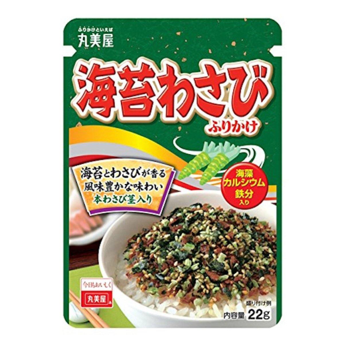 Marumiya seaweed Wasabi Furikake Large Bag 58g