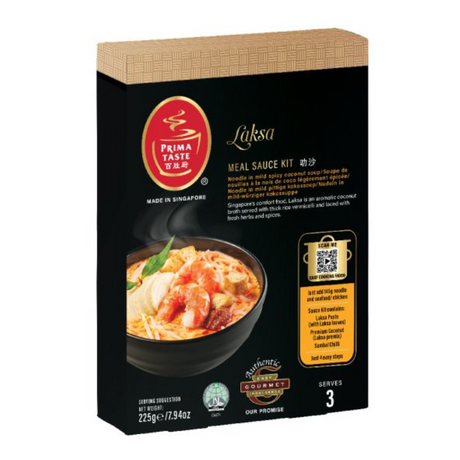 Prima Taste Singapore Laksa Ready-to-Cook Meal Sauce Kit - 225g