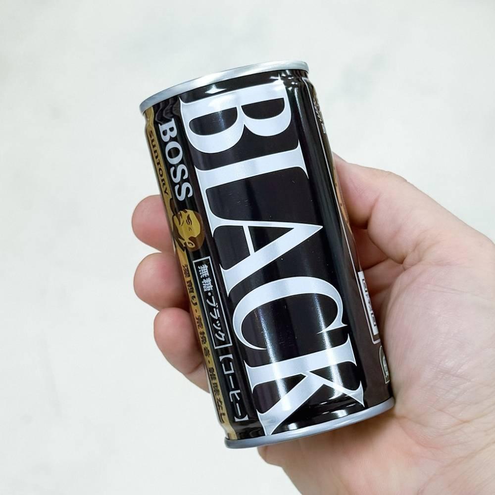 Suntory Boss Black Coffee [Unsweetened] - 185g