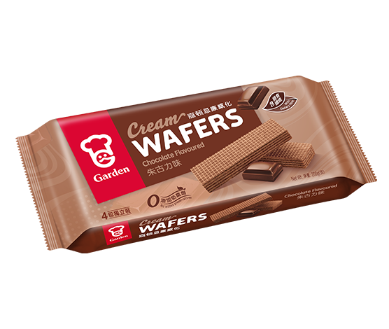 Garden Cream Wafers Chocolate 200g