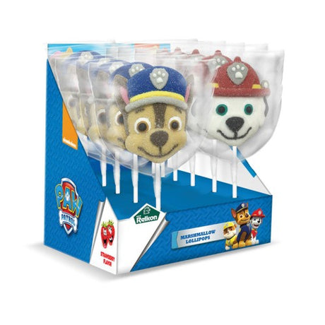 Paw Patrol Marshmallow Pop 45g - Chase Pop 1 Piece