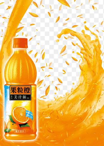 Minute Maid (Mei Zhi Yuan) Pulpy Orange Drink [Guo Li Cheng] - 1.25L