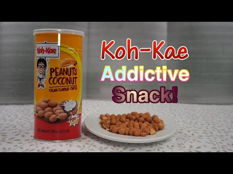 Koh Kae Snacks Peanuts Coconut Cream Flavour Coated 265g