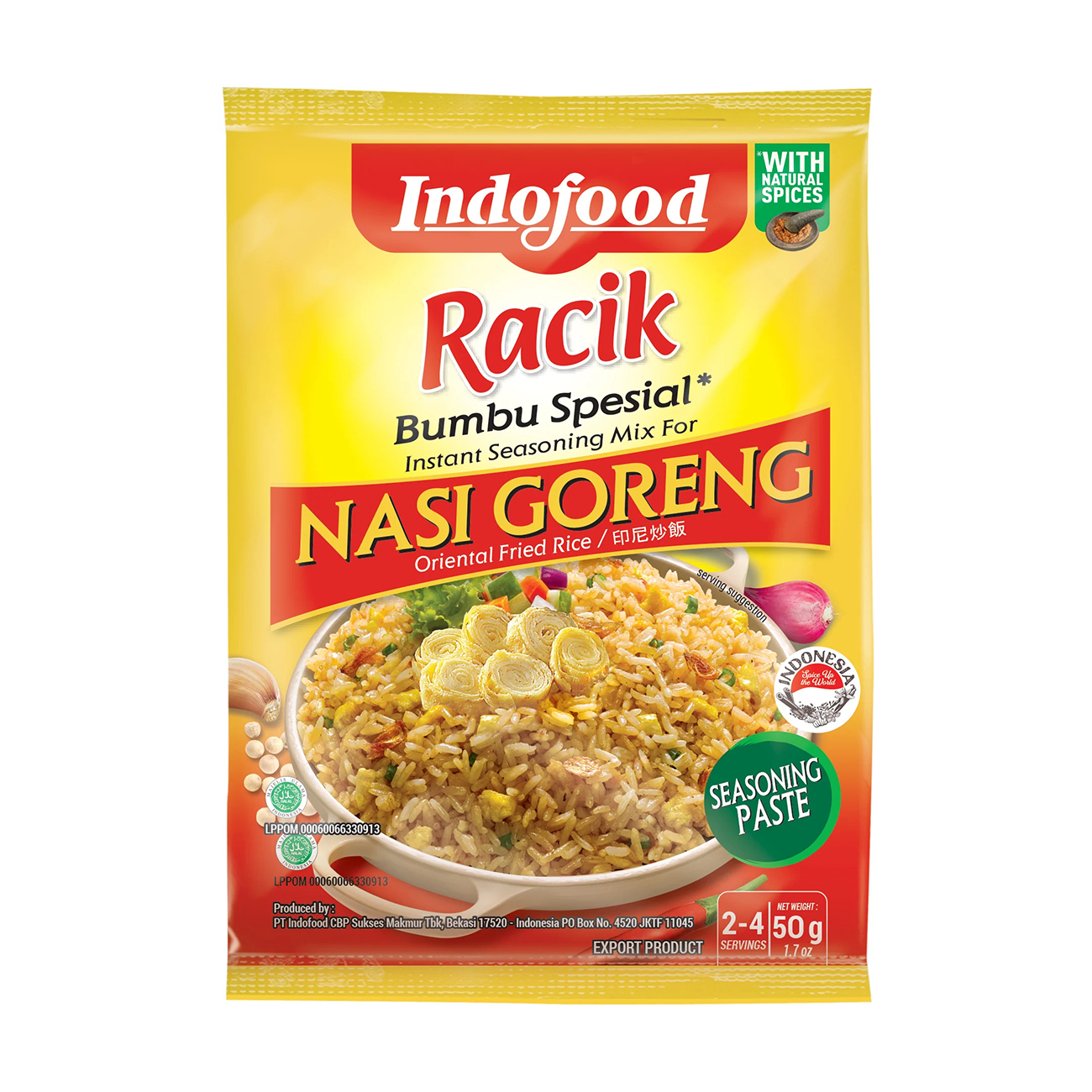 Indofood Instant Seasoning Paste Nasi Goreng 50g