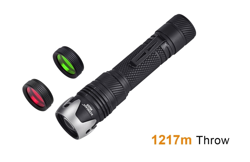 Acebeam 450 Lumen Compact Rechargeable Ultra-Throw Lep Torch 