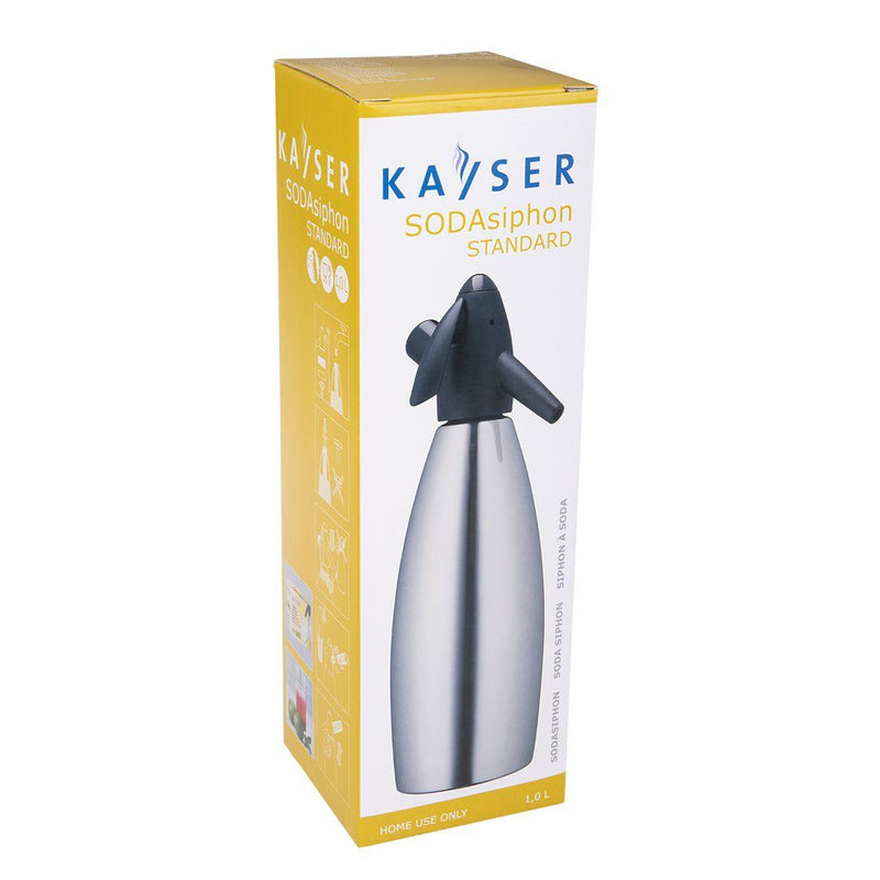 KAYSER Kayser Stainless Steel Soda Siphon 