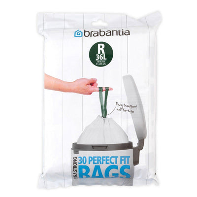 BRABANTIA Brabantia Bin Liner Dispenser Pack Code R Bags #01915 - happyinmart.com.au