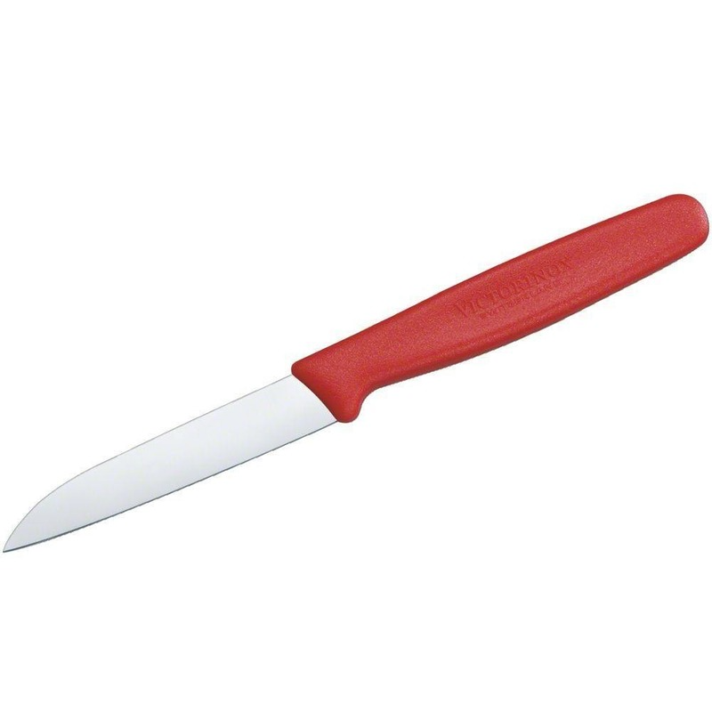 Victorinox Paring Knife 8cm Blade Nylon Hang Sell Red 