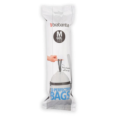BRABANTIA Brabantia Perfect Fit Bags Roll Plastic White #02002 - happyinmart.com.au
