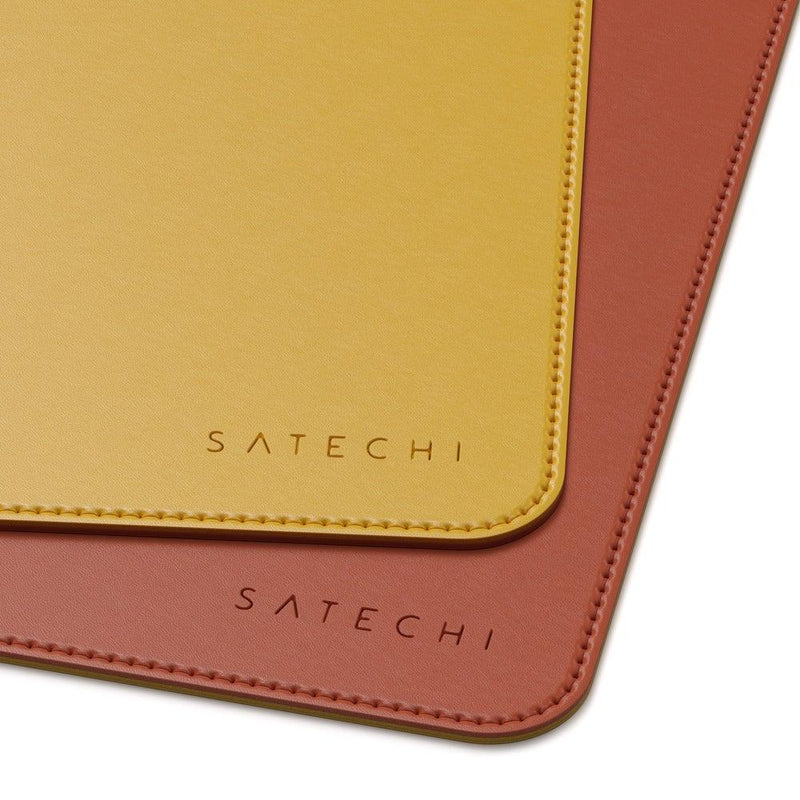 SATECHI Satechi Dual Sided Eco Leather Deskmate Yellow 