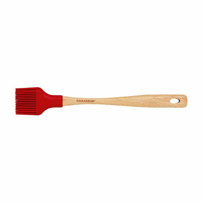 CHASSEUR Chasseur Basting Brush Red Silicone #03594 - happyinmart.com.au