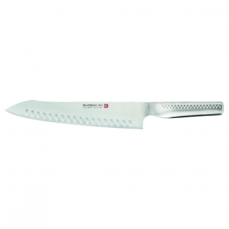 GLOBAL Global Ni Oriental Cooks Knife Fluted Blade 26cm 