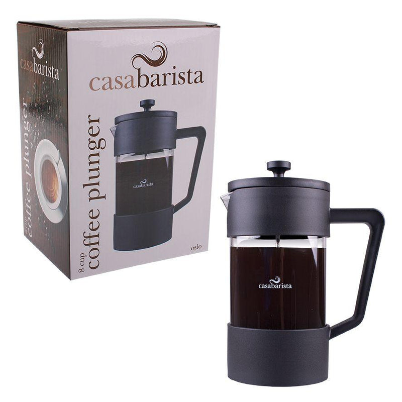 CASABARISTA Casabarista Oslo Coffee Plunger 8 Cup Black 