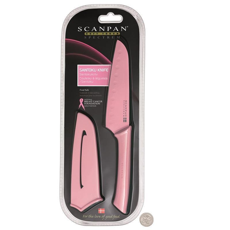 SCANPAN Scanpan Spectrum Pink Santoku Knife Ncbf 14cm 