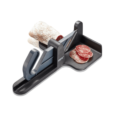 GEFU Gefu Tranche Stainless Steel Sausage Slicer Black #44345 - happyinmart.com.au