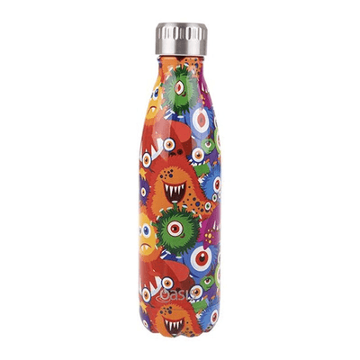 OASIS Oasis Stainless Steel Double Wall Insulated Drink Bottle Monsters #8880MO - happyinmart.com.au