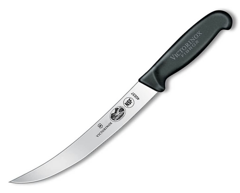 Victorinox Breaking Knife Curved With Fibrox Handle 20cm Black 
