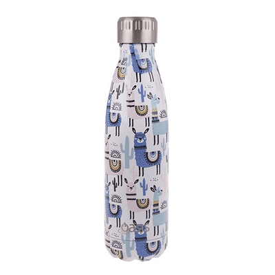 OASIS Oasis Stainless Steel Double Wall Insulated Drink Bottle Llamas #8880LL - happyinmart.com.au