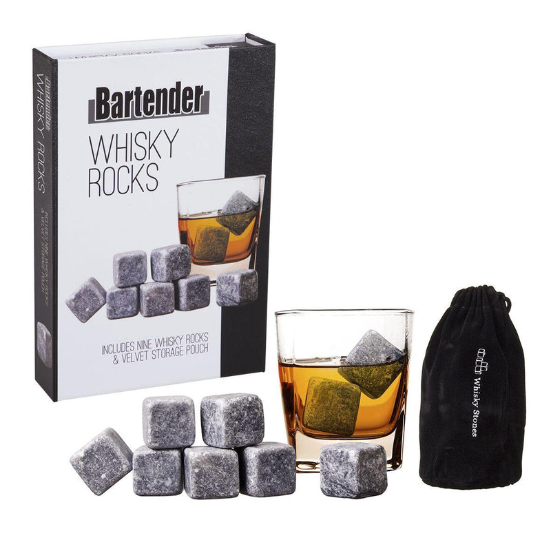BARTENDER Bartender Whisky Rocks Set 9 With Bag 