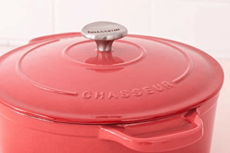 CHASSEUR Chasseur Round French Oven Coral Red 
