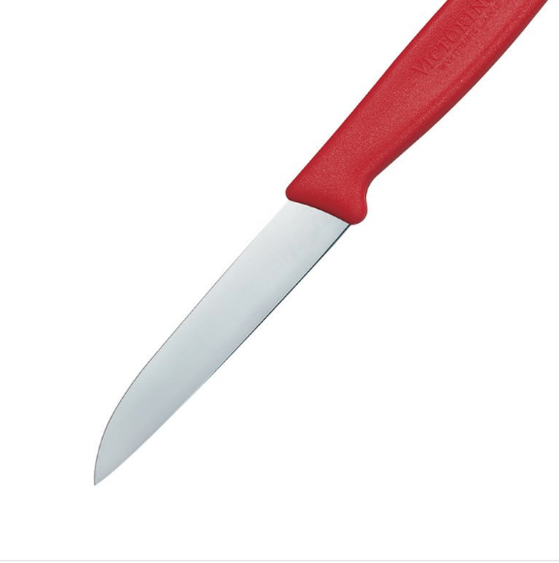 Victorinox Straight Blade Paring Knife 8cm Red 