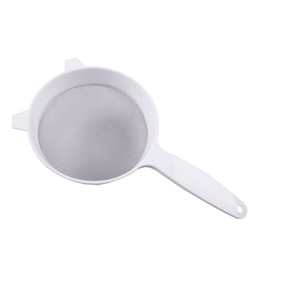 APPETITO Appetito Stainless Steel Mesh Plastic Strainer White #3485 - happyinmart.com.au