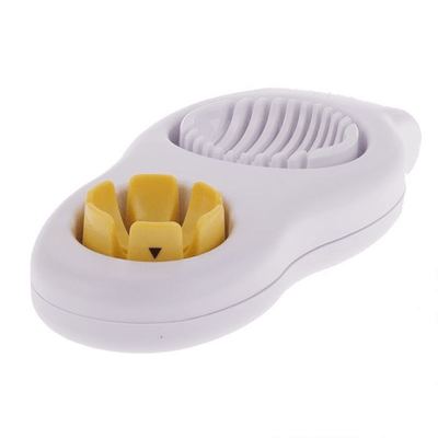 APPETITO Appetito 3 In 1 Egg Cutter With Piercer White #3454 - happyinmart.com.au
