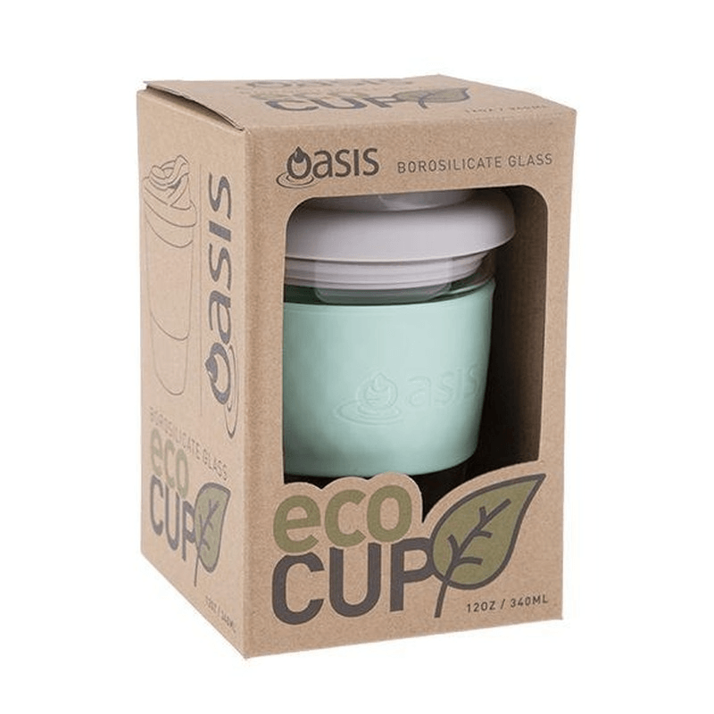 OASIS Oasis Borosilicate Glass Eco Cup Spearmint 