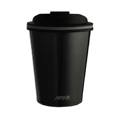 AVANTI Avanti Go Cup Reusable Coffee Cup Gunmetal #13463 - happyinmart.com.au