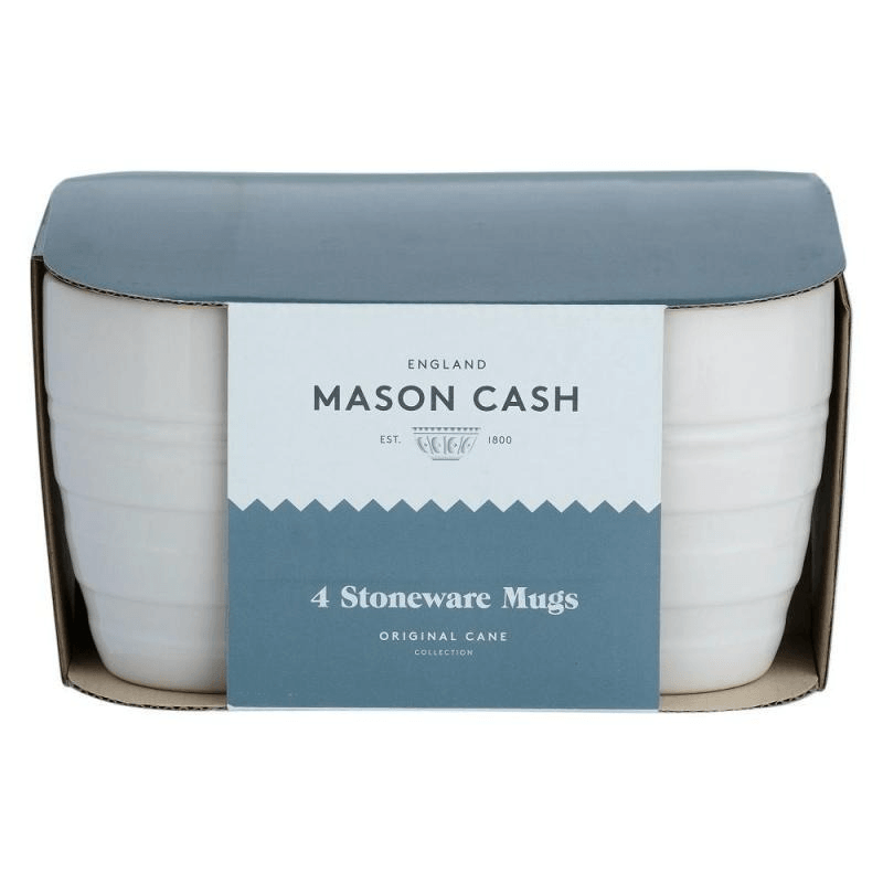 MASON CASH Mason Cash Original Cane Cream Mugs 350ml Set Of 4 