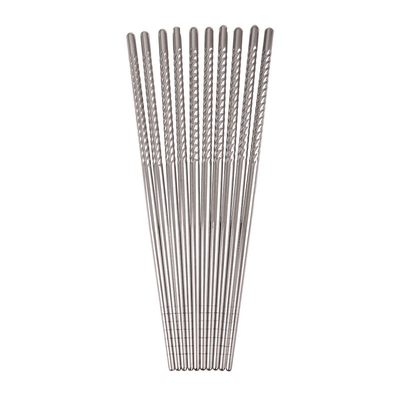 DLINE Dline Stainless Steel Chopsticks Set 5 #1348 - happyinmart.com.au
