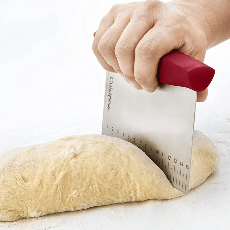 CUISIPRO Cuisipro Stainless Steel Dough Cutter Red 