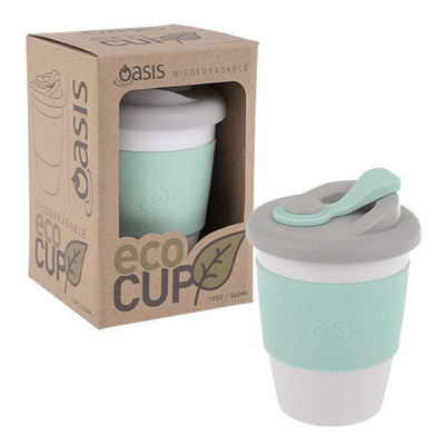 OASIS Oasis Biodegradable Eco Cup 12oz Spearmint #8992SM - happyinmart.com.au