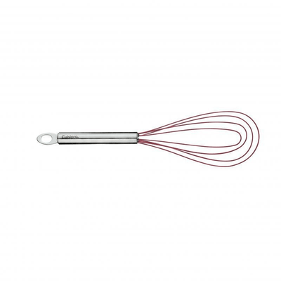 CUISIPRO Cuisipro Flat Whisk 10 Inches Red Stainless Steel #39044 - happyinmart.com.au