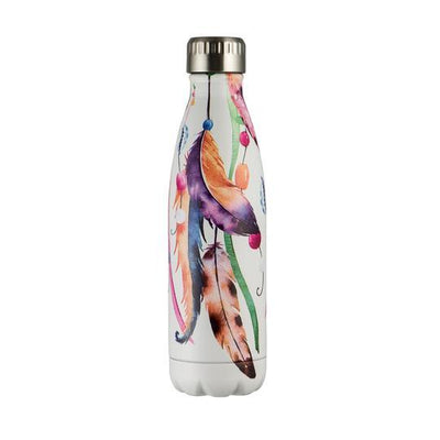 AVANTI Fluid Drink Bottle 500ml - Coloured Feathers 15232 - happyinmart.com.au