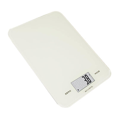 ACURITE Acurite Large Slim Line Digital Scale White #4017W - happyinmart.com.au